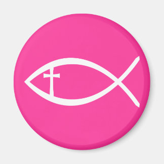 Ichthus Christlich Fisch Magnet