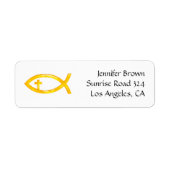 Ichthus | Christliches Fischsymbol (Vorne)