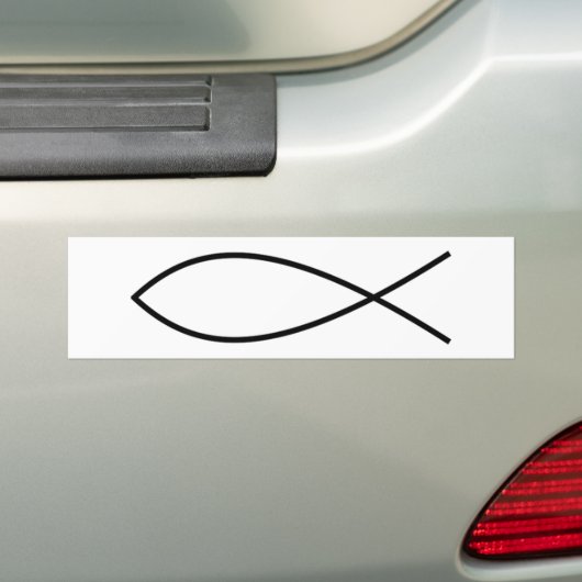Ichthus Fische Autoaufkleber (Auf Auto)