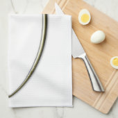 Ichthus Geschirrtuch (Viertel Falte)