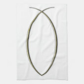 Ichthus Geschirrtuch (Vertikal)