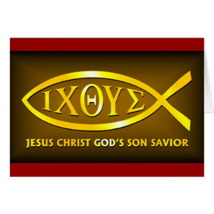 ICHTHUS: Jesus-Fisch-Symbol