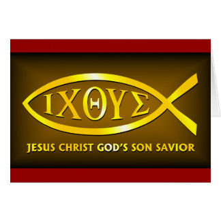 ICHTHUS: Jesus-Fisch-Symbol