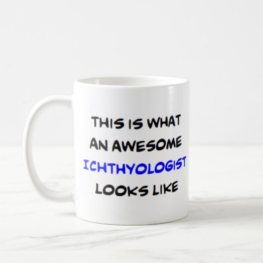 Ichthyologe, phantastisch kaffeetasse (Links)