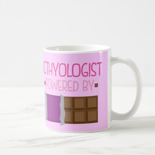 Ichthyologist-Schokoladen-Geschenk für sie Kaffeetasse (Rechts)