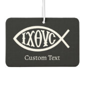 Ichthys Christian Symbol Autolufterfrischer (Vorderseite)