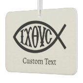 Ichthys Christian Symbol Autolufterfrischer (Links)