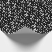 Ichthys Christian Symbol Pattern Geschenkpapier (Ecke)