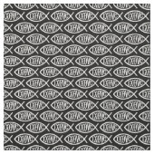 Ichthys Christian Symbol Pattern Stoff (Muster)