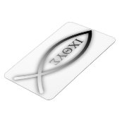Ichthys - Christlich - Jesus Fish Magnet (Linke Seite)
