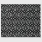 Ichthys Christliches Symbol Muster Geschenkpapier (Flach)
