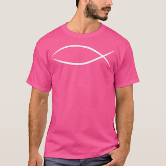 Ichthys Ichthus Jesus Fish Christliches Symbol T-Shirt