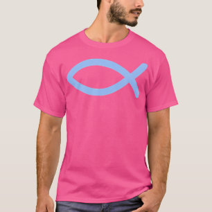 Ichthys Ichthus T Christliches Symbol Jesus Fish T-Shirt