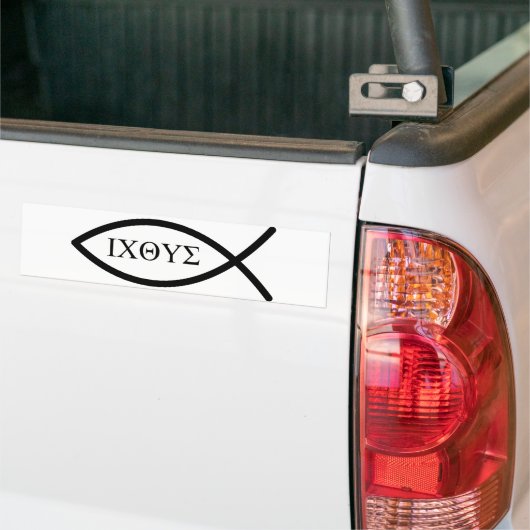 Ichthys (Symbol) Autoaufkleber (Auf Lkw)