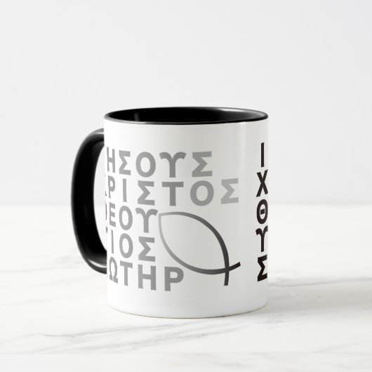 Ichthys Tasse (Vorderseite Links)