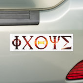 ICHTUS Grec 1 Lumière Autoaufkleber (Auf Auto)