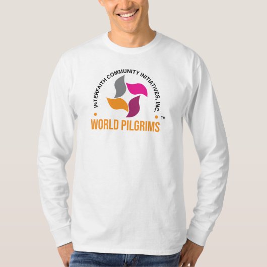 ICI-Weltpilgerwelt Langschläfer-T - Shirt (Vorderseite)