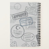 ICI World Pilgrims Spiral Journal Notizblock (Rückseite)