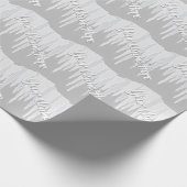 Icicicic Wrapping Paper Niedlich Winter Ice Gift P Geschenkpapier (Ecke)