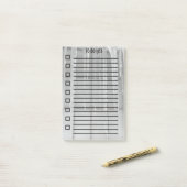 Icicle , 4"x 6" post-it klebezettel (Auf Schreibtisch)