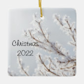 Icicle Holiday Collection Keramik Ornament (Vorderseite)