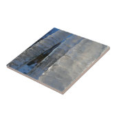 Icicles Abstrakt Blue Winter Fotografy Fliese (Seite)