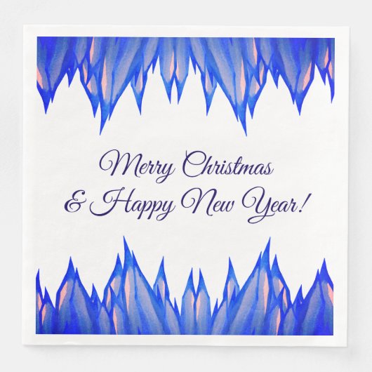 Icicles Paper Napkins Serviette (Vorderseite)