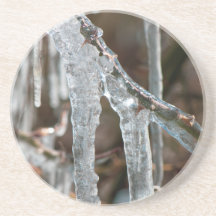 Icicles Sand Untersetzer