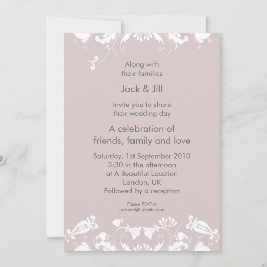 Icing auf dem Kuchen-12x18 Einladung (Vorderseite)