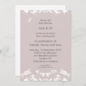 Icing auf dem Kuchen-12x18 Einladung (Vorne/Hinten)