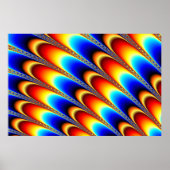 Icing - Fraktal Art Poster (Vorne)