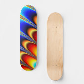 Icing - Fraktal Art Skateboard (Vorderseite)