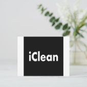 iClean Postkarte (Stehend Vorderseite)