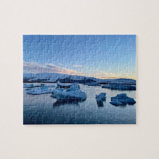 Icleand Gletscherpuzzle Puzzle (Horizontal)
