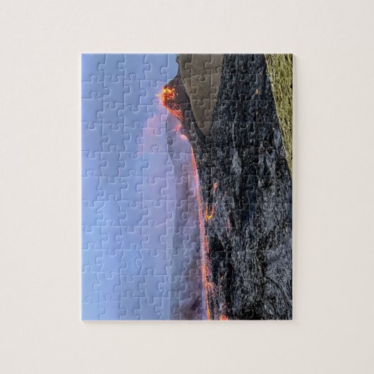 Icleand-Vulkanpuzzle Puzzle (Vertikal)