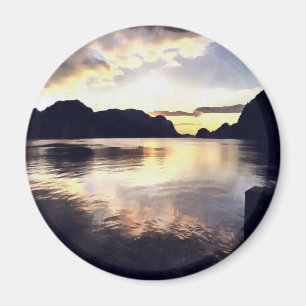 Icmeler Sunrise Romantische Landschaft Kunst, Dich Magnet