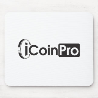 iCoinProLogo Black Mousepad