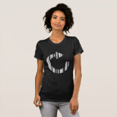 ICON-BAR-CODE-Computerkennzeichen T-Shirt (Vorne ganz)