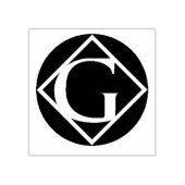 Icon-Briefmarke Gummistempel (Prägung)