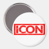 Icon-Briefmarke Magnet (Vorderseite/Rückseite)