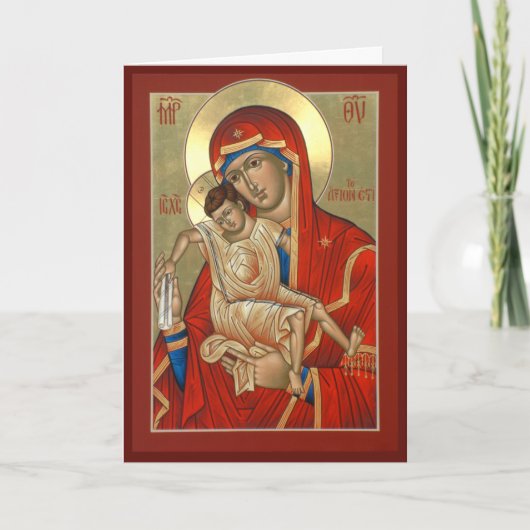 Icon Christmas Card Feiertagskarte (Vorderseite)
