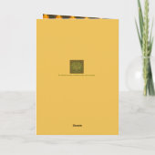 Icon Christmas Card Feiertagskarte (Rückseite)