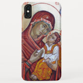 Icon de Saint Mary Theotokos Case-Mate iPhone Hülle (Rückseite)