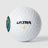 ICON "DEAD SHOT"-GRIM-SENSENMANN GOLFBALL (Logo)
