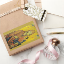 Icon der Jungfrau Mary Foto Print