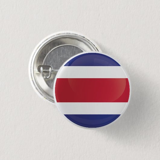 Icon Flag Costa Rica Button (Vorne & Hinten)