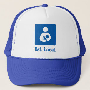 Icon für die örtliche Stillzeit/Ernährung Truckerkappe