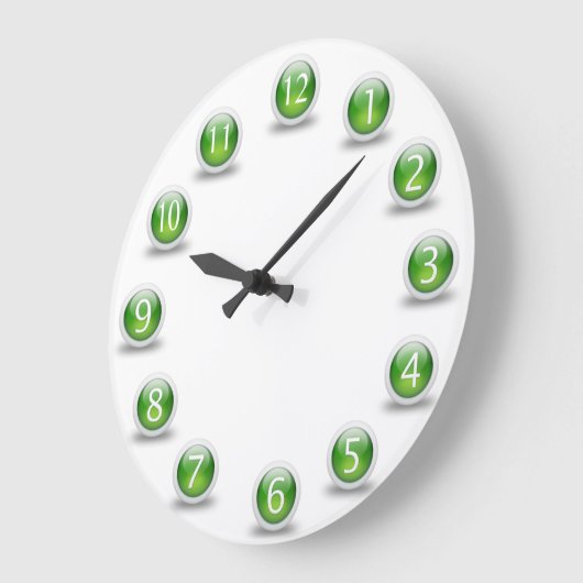 Icon Green Wall Uhr (Winkel)