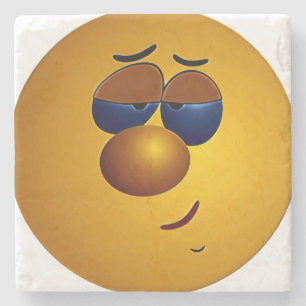 Icon - Ich freue mich - Steinuntersetzer