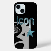 ICON iPhone Fälle Trend Abstrakter blauer Ozean Case-Mate iPhone Hülle (Rückseite)